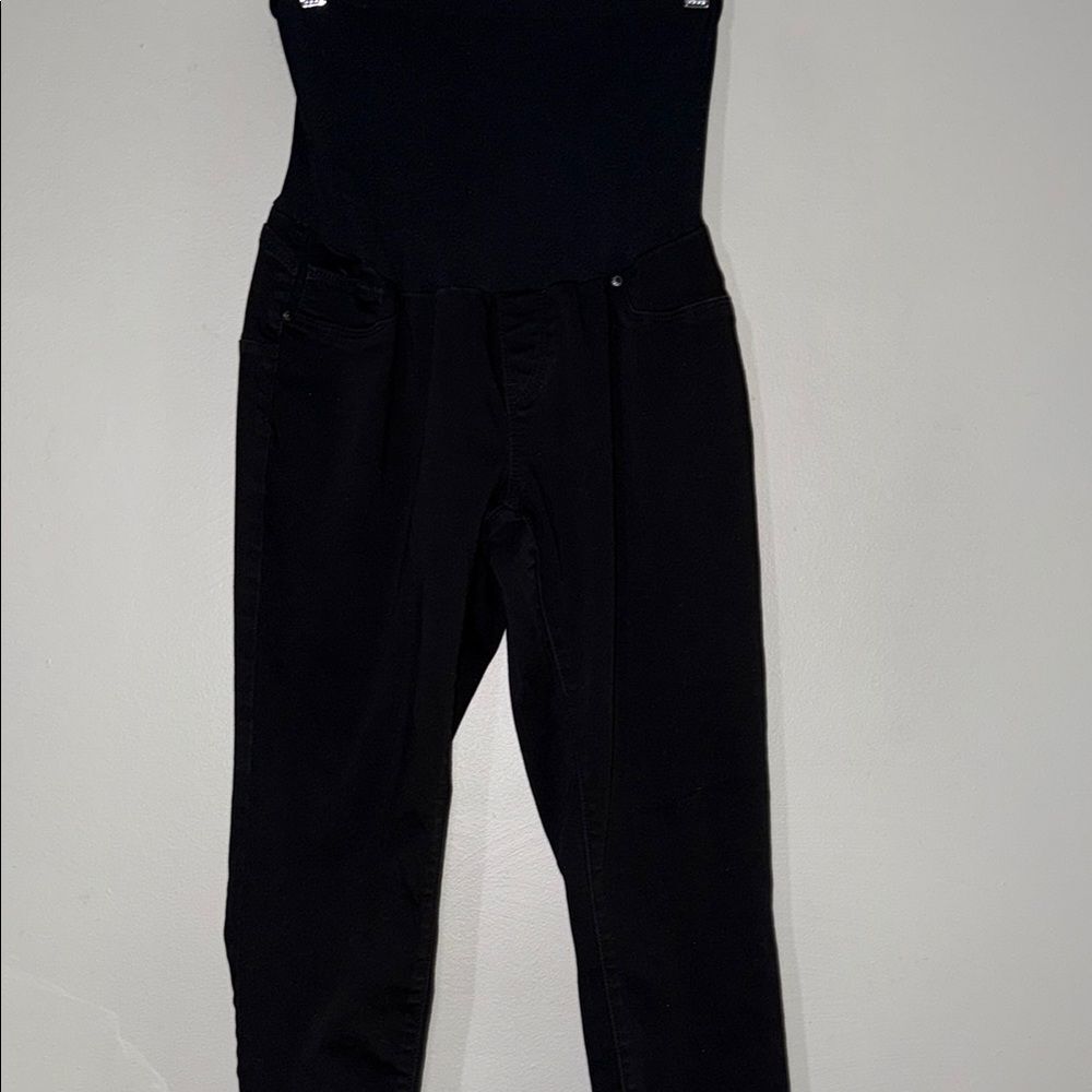 Sandpiper Black Maternity Pants